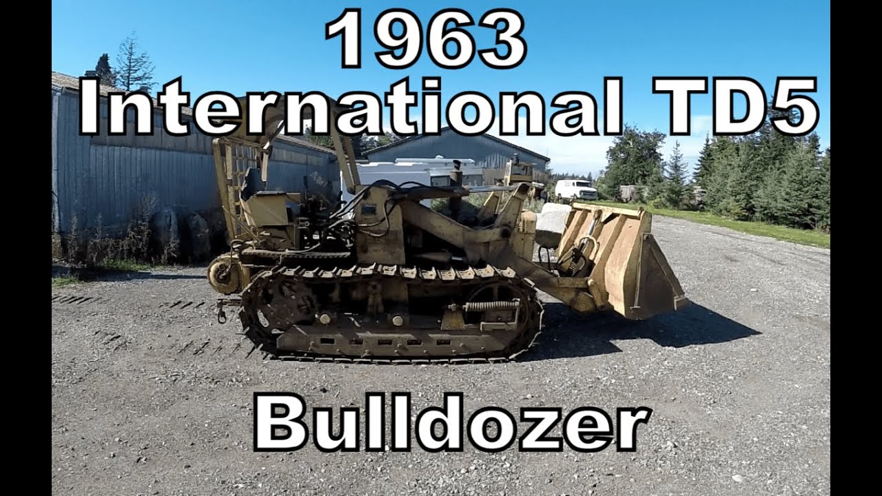 1963 International TD5 Quick Look #oldiron #bulldozer #heavyequipment