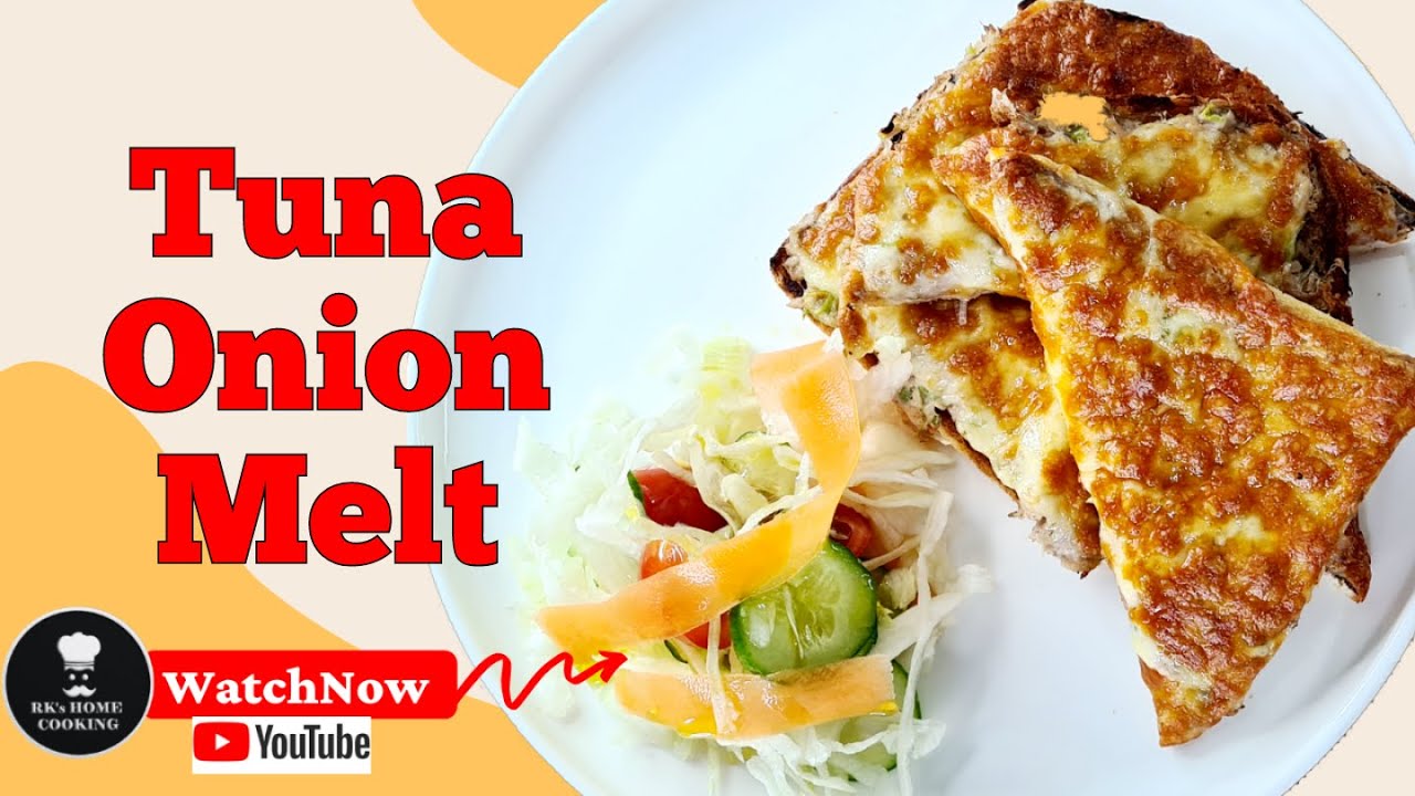 Stop Throwing Out Bread Heels | How To Make Tuna Onion Melt With Bread Heels