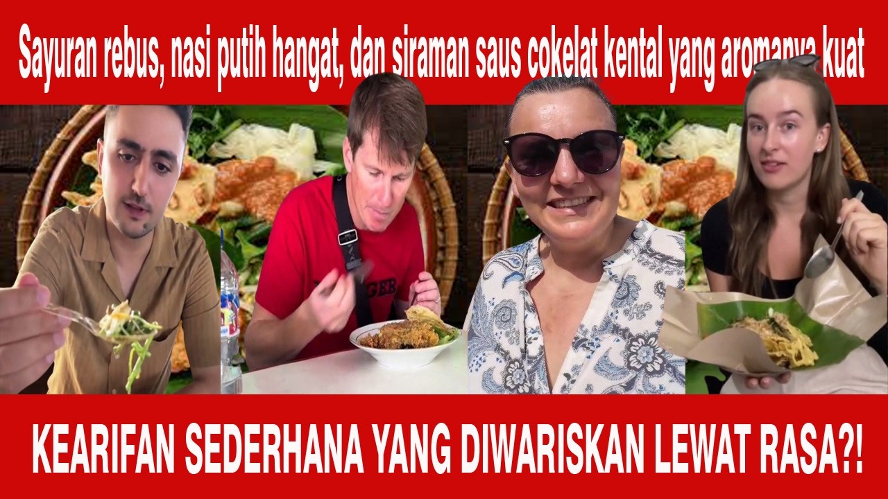 Bang Bule ini Bukan Makanan Seleaku Endingnya satu Piring habis!