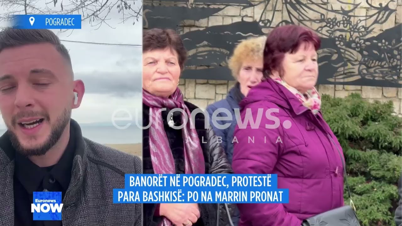 Tokat i kalojnë kompanisë private, banorët ngrihen në protestë në Pogradec