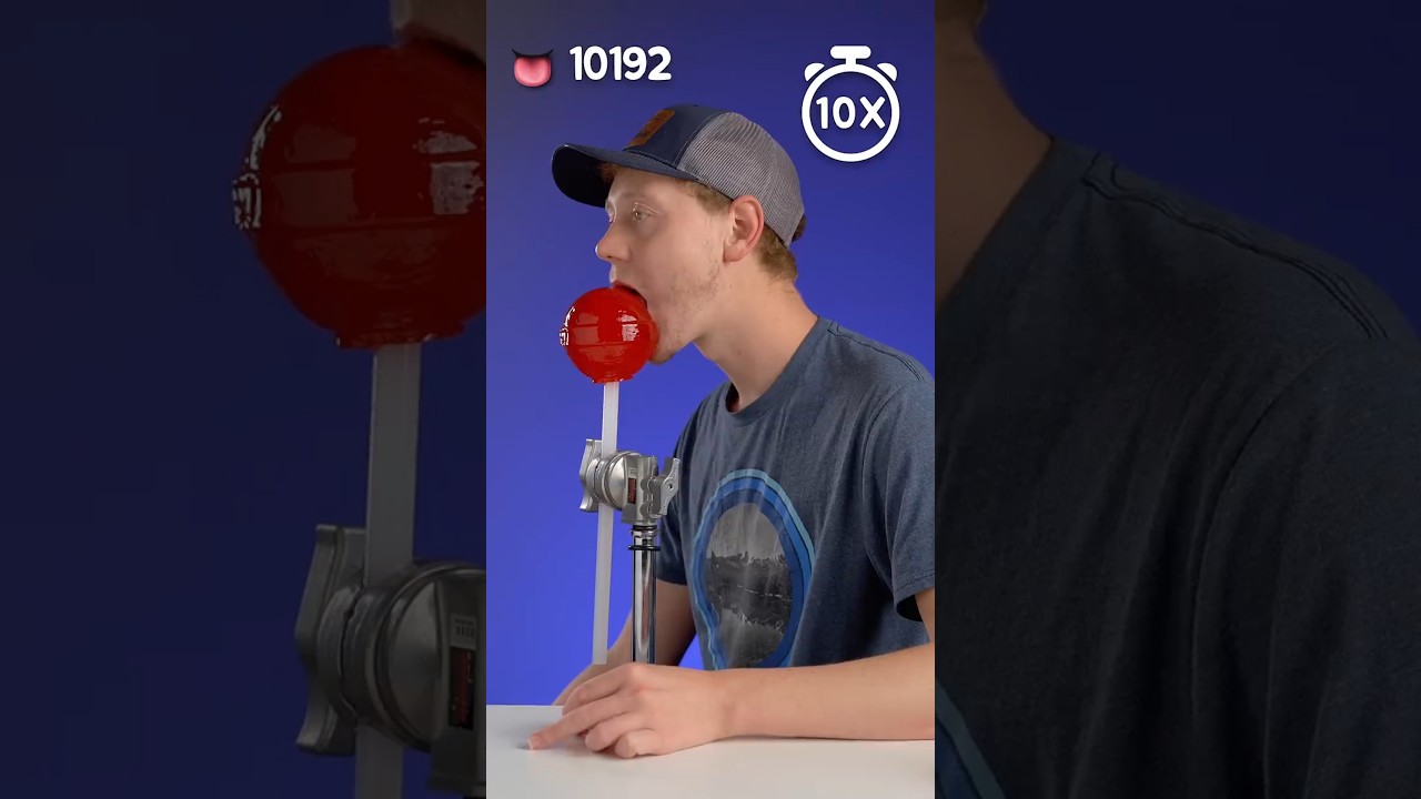 Можно ли лизнуть до центра самого большого леденца в мире?