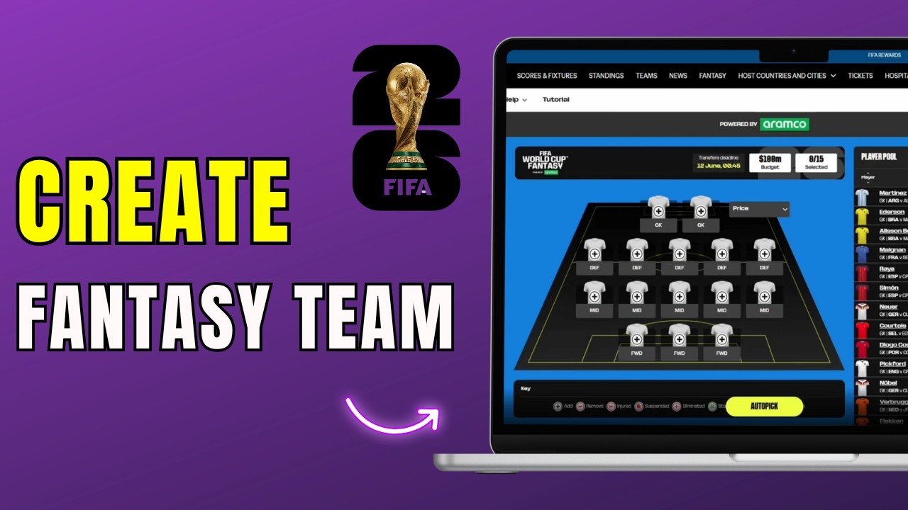 Как создать команду в FIFA World Cup Fantasy (Гайд для новичков 2026)
