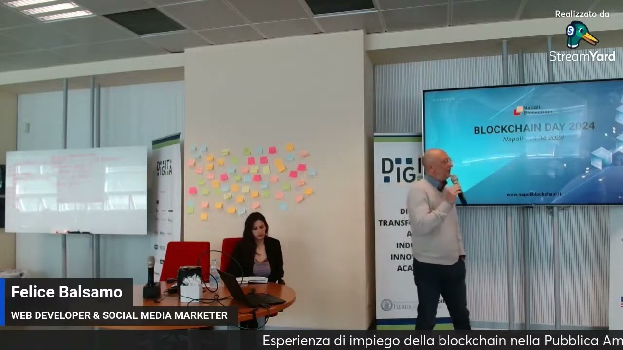 1 - Napoli Blockchain Day 2024 - Introduzione e Progetto Blockchain nel Comune di Napoli