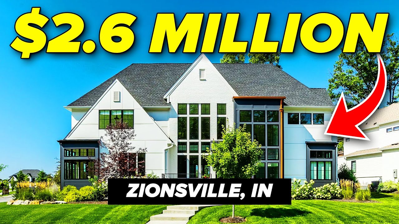 Inside A $2.6M Luxury Home in Carmel’s Holliday Farms Golf Community