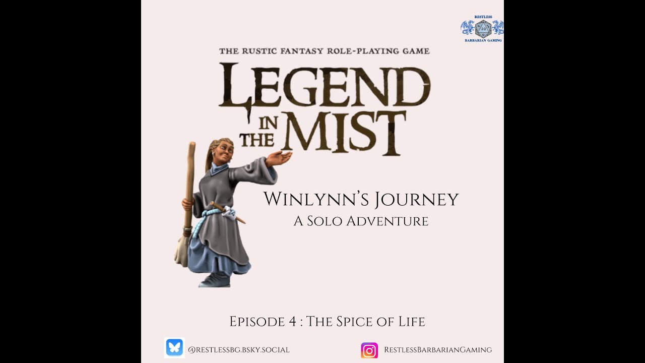 E4 Winlynn's Journey | Legend in the Mist | TTRPG Actual Play