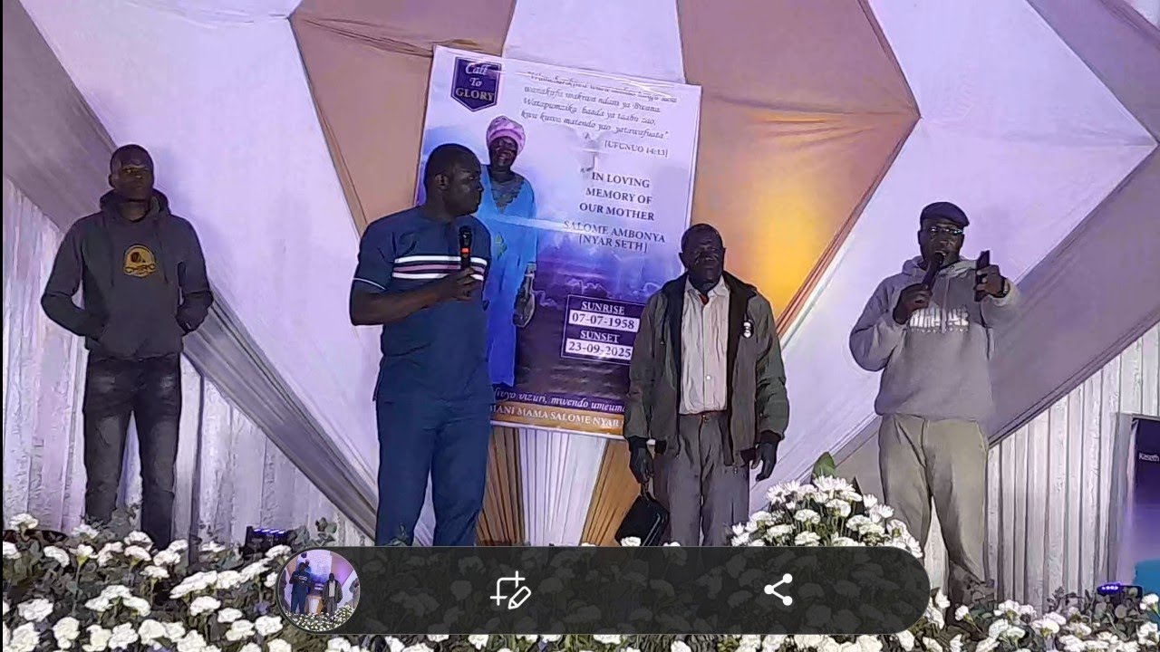 EV.MICHAEL OKECH ORIENJE //MA E SAA //NYOMBI WE MONDE JI // WE CHUO JI @TANZANIA LATEST SERMON 