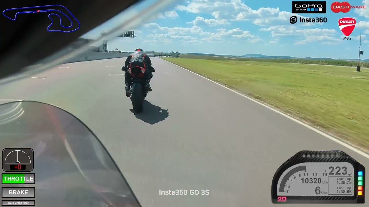 🏁 Ducati Panigale V4S 2025 - Session complète 🏁 - 🇨🇵 Mirecourt 🇨🇵 - TP55 18 Mai 2025 - 1'37