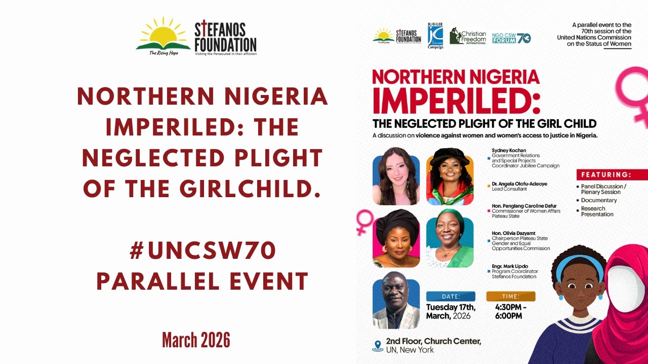 Northern Nigeria Imperilled: The Neglected Plight of the Girl Child #UNCSW70 Parallel Event Replay