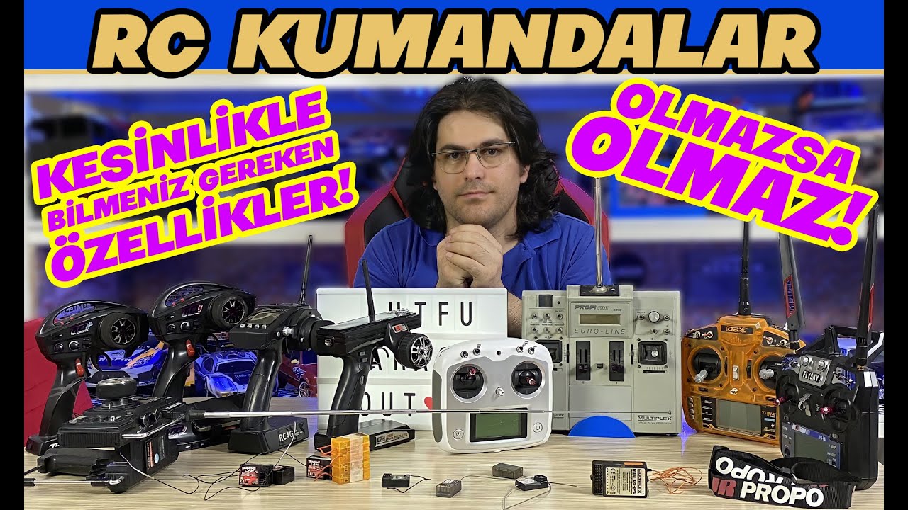 RC MODEL ARAÇ KUMANDALARI HAKKINDA BİLMENİZ GEREKENLER