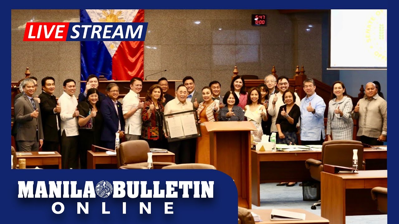 Senate honors former House Speaker Jose De Venecia Jr. | August 26, 2024