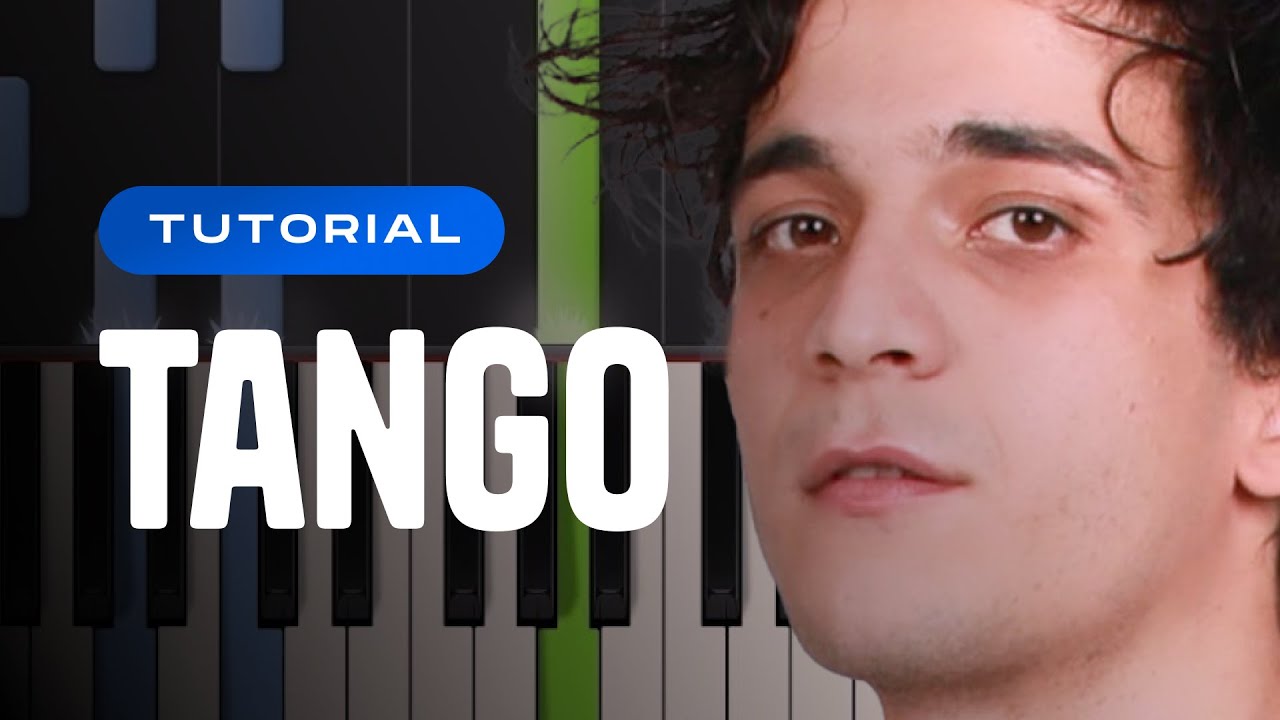 [TUTORIAL] Tananai | Tango | SANREMO 2023 // Piano Tutorial con Synthesia