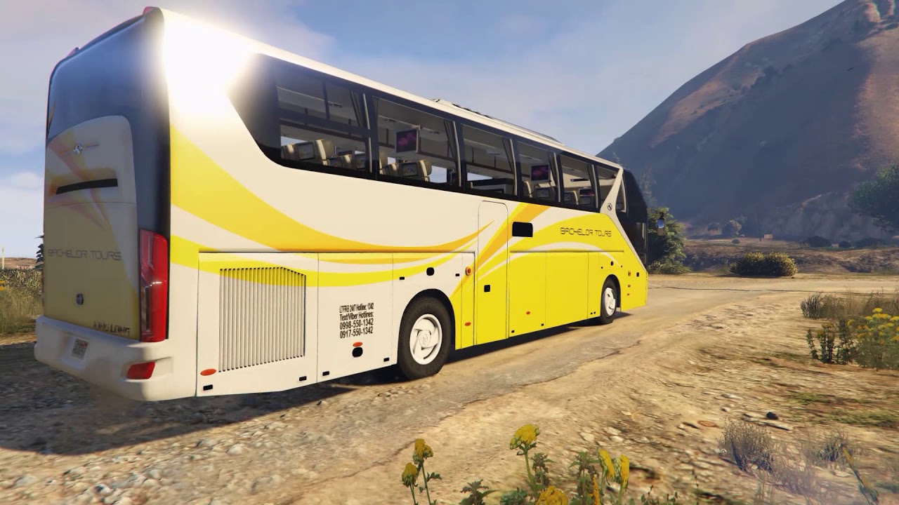GTA V Bus Mod - Kinglong XMQ6125AY | Bachelor Tours | Ceres
