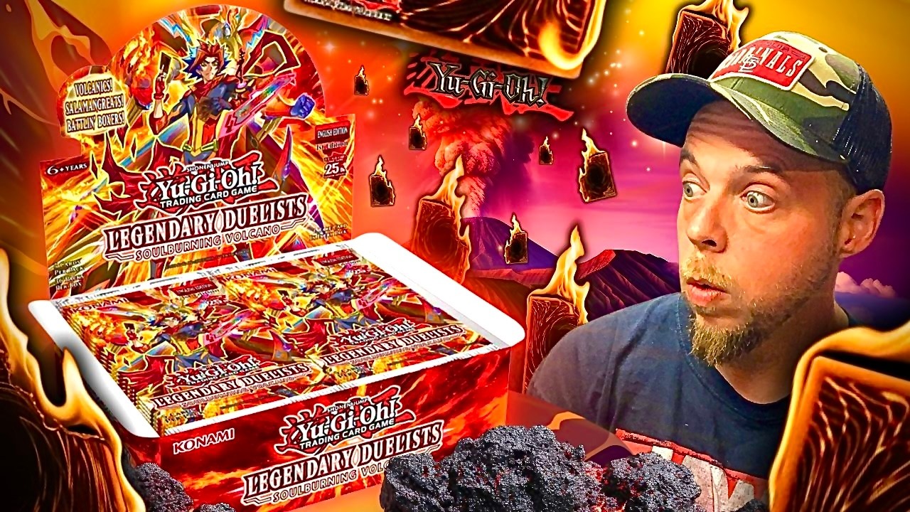 Yu-Gi-Oh! Soul Burning Volcano Booster Box Opening | Ghost Rare Chase!