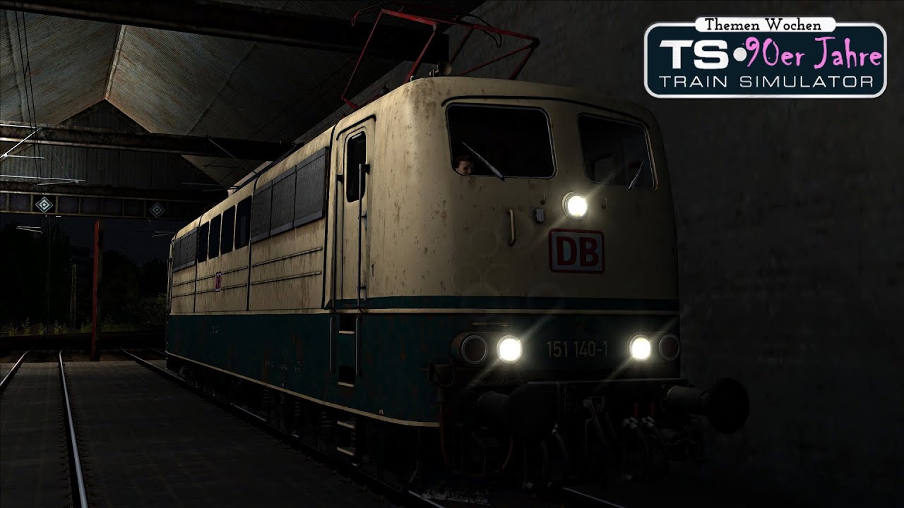 TRAIN SIMULATOR 2021 - Nachtschicht auf der Kerbestrecke - Teil 1 | BR 151
