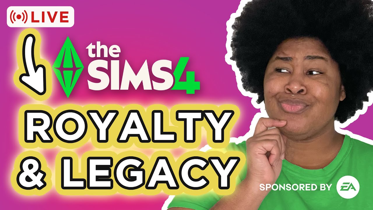 EARLY ACCESS pt 2 to the Sims 4 Royalty & Legacy Expansion Pack #sponsoredbyEA
