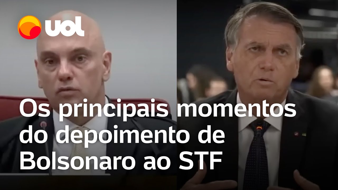 Depoimento de Bolsonaro: 'malucos' falando em AI-5, Moraes vice, pedido de desculpas e mais falas