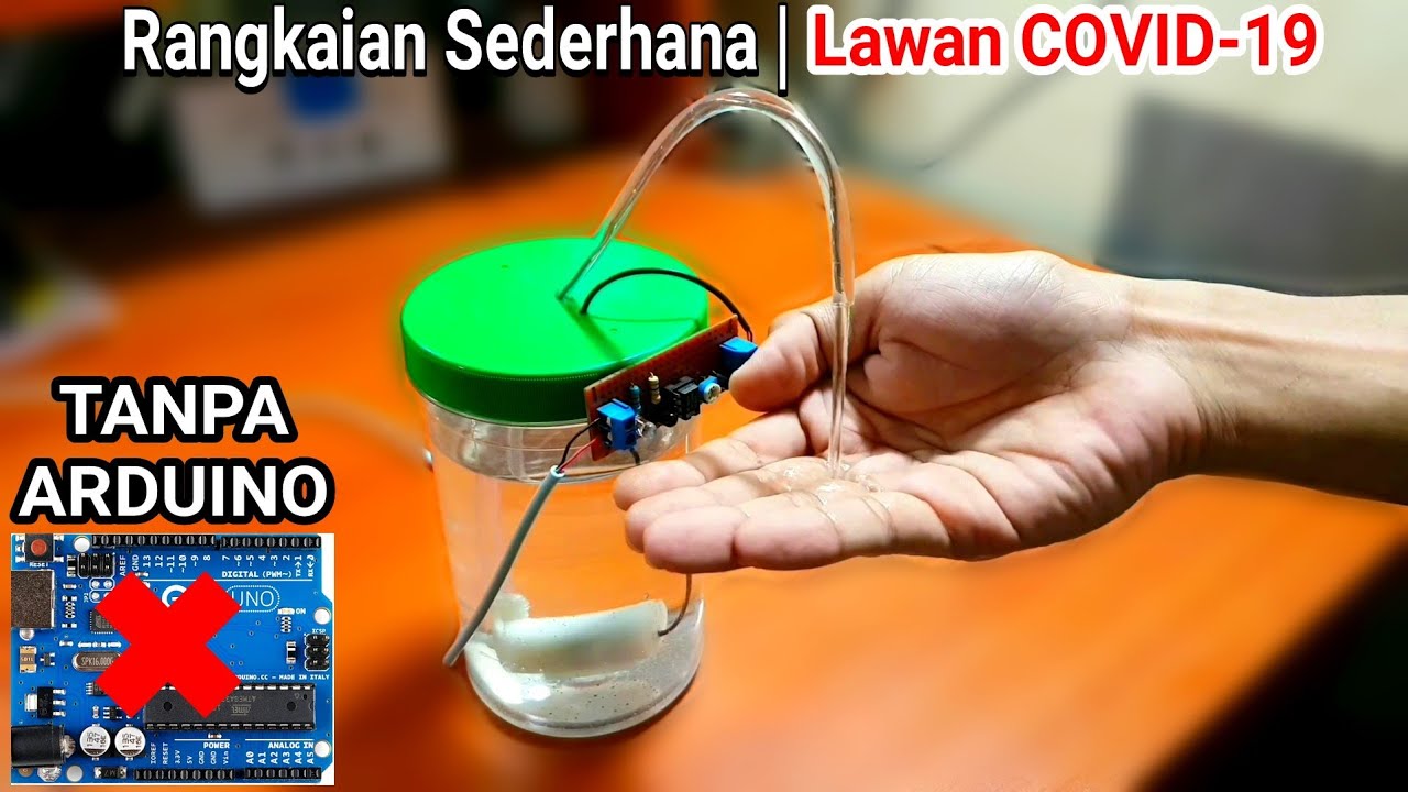 Автоматическое дезинфицирующее средство для рук без Arduino | Датчик приближения Самодельный!