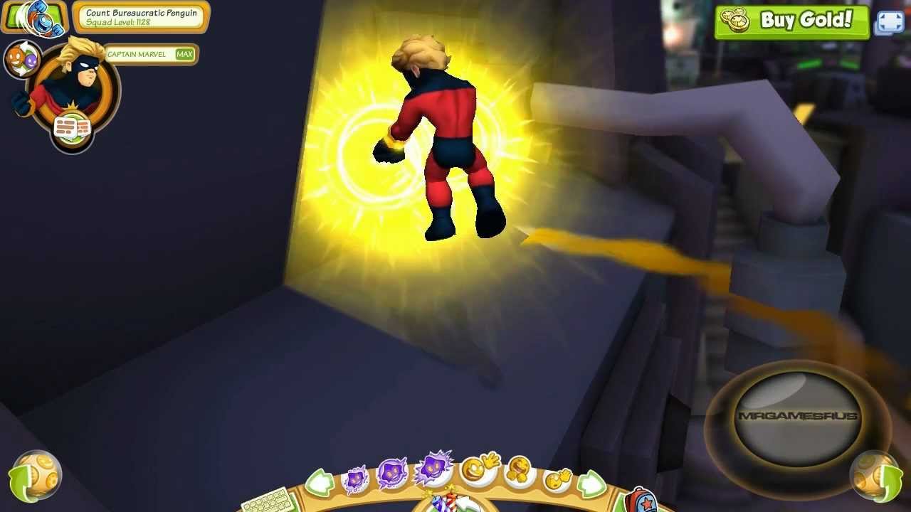 Marvel Super Hero Squad Online Captain Marvel- HD