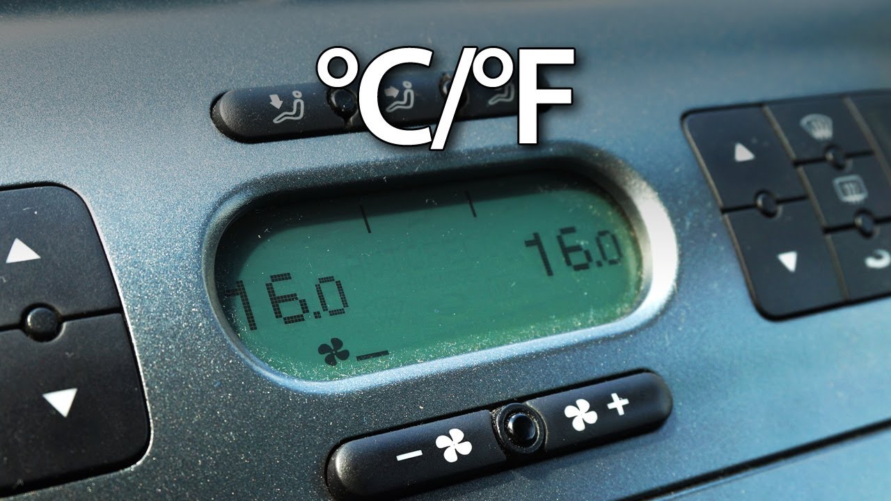Seat Altea change Climatronic temperature units (Celsius Fahrenheit)