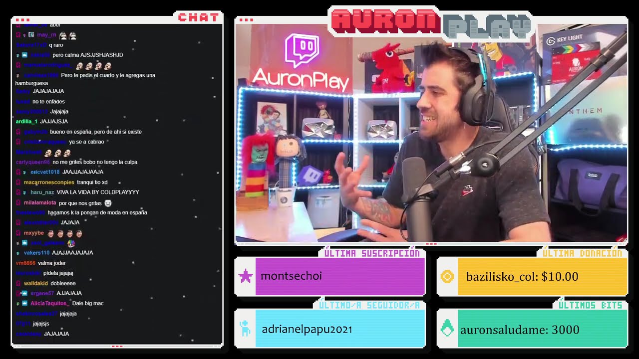 Auron hace Tierlist del McDonalds (y luego chupistream)