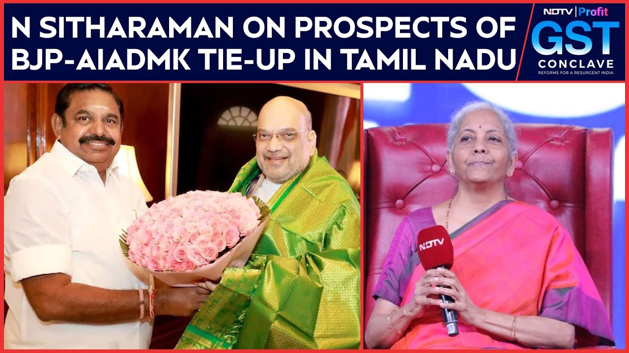BJP AIADMK Alliance | On Prospects Of BJP-AIADMK Tie-Up In Tamil Nadu, Nirmala Sitharaman Says...