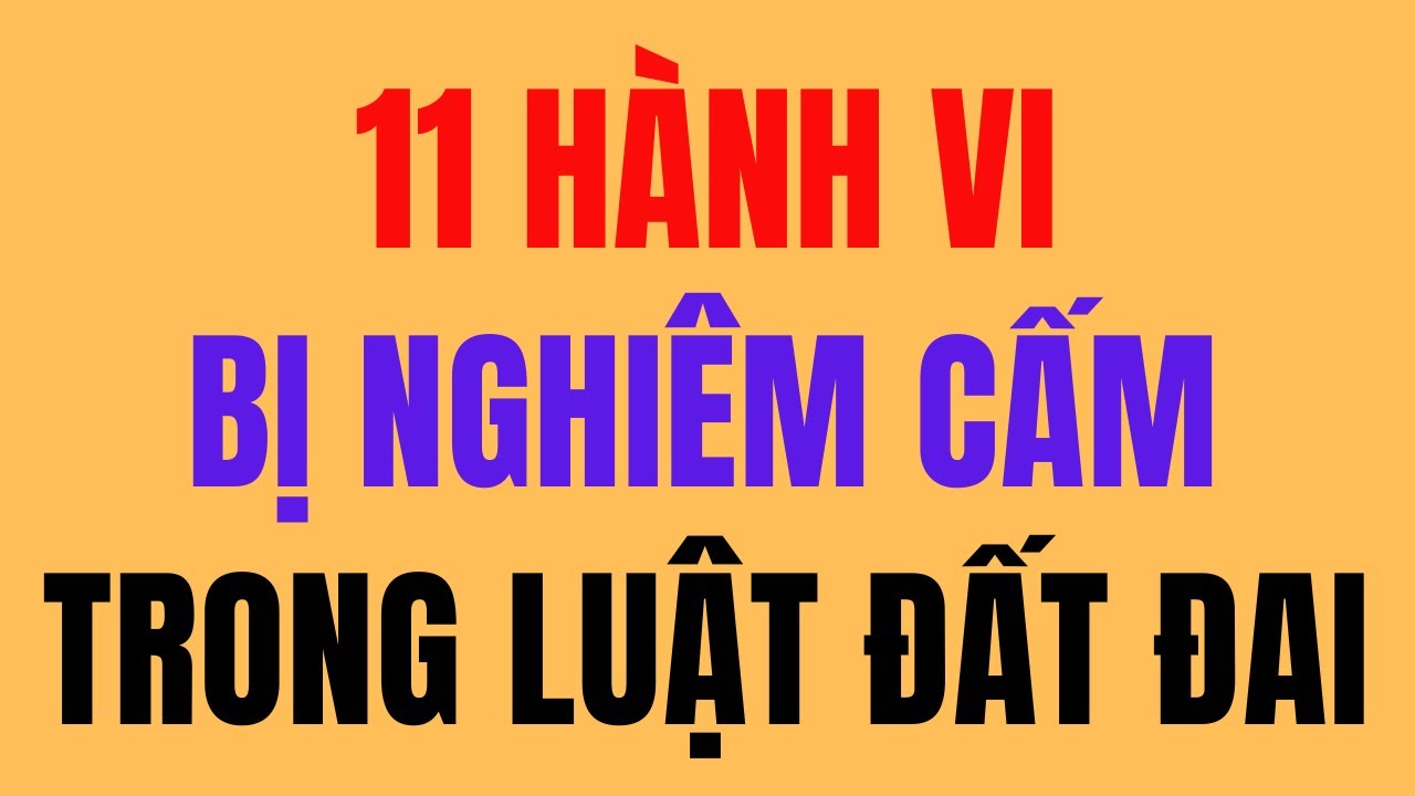 11 hành vi bị cấm trong Luật Đất đai – bạn có đang nằm trong số đó?