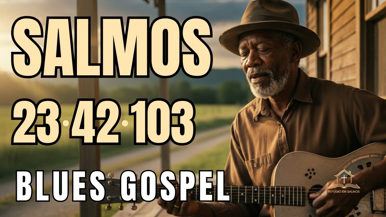 Salmos 23, 42 e 103 em Blues Gospel – Louvor para Orar, Descansar e Fortalecer a Fé