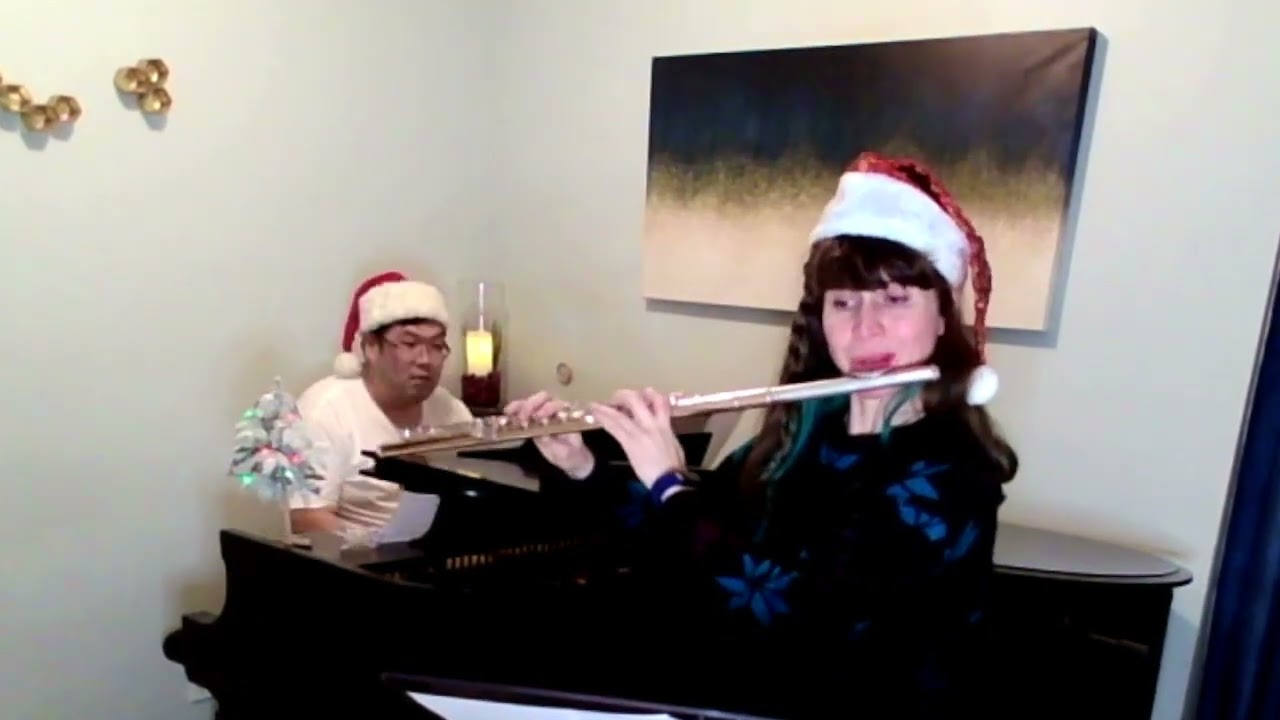 Sleigh Ride flute and piano