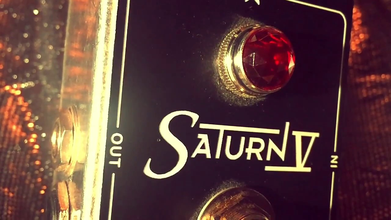 Spaceman Saturn V Harmonic Booster What's it Sound like with Vox Fender Marshall?  Silver  1/200