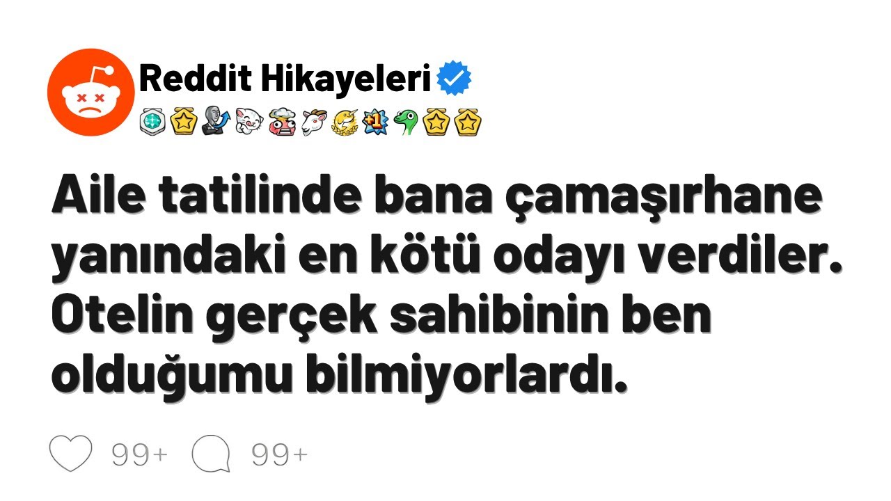 Aile tatilinde bana çamaşırhane yanındaki en kötü odayı verdiler. Otelin gerçek sahibi benim...