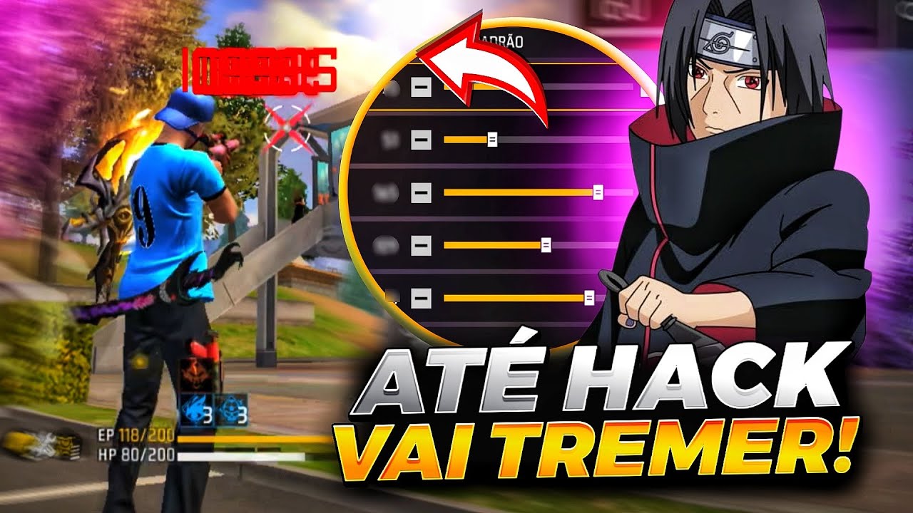 DEPOIS DA ATUALIZAÇÃO!🔥 A MELHOR SENSIBILIDADE para SUBIR CAPA na NOVA ATUALIZAÇÃO do FREE FIRE!