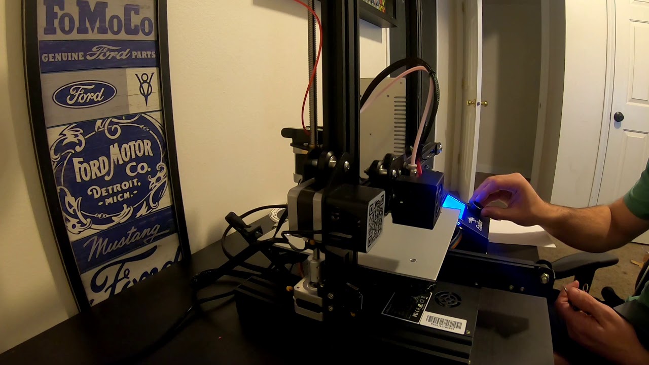 Ender 3 3D printer 4mm glass tutorial. Glass too thick fix solved