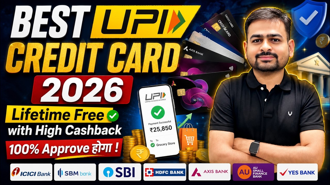 Best RuPay Credit Card 2026 | Best UPI Credit Card