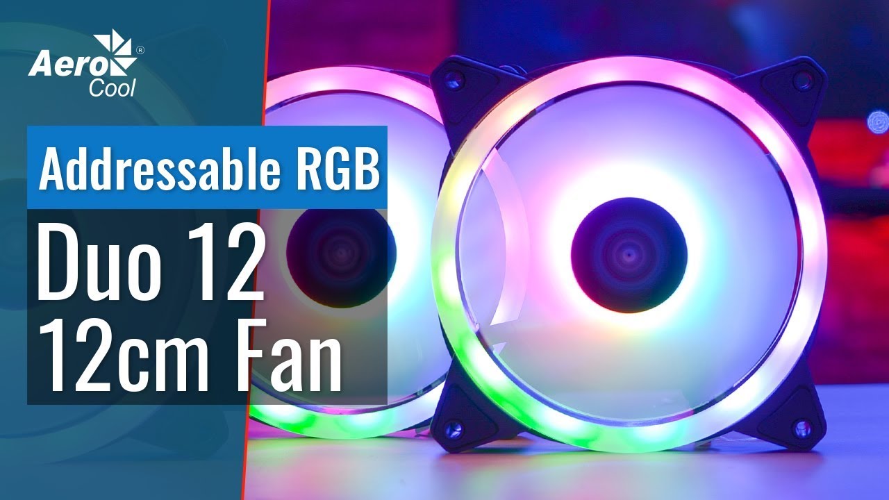 AeroCool Duo 12 - Как подключить вентилятор Duo 12 к вашей адресуемой RGB материнской плате