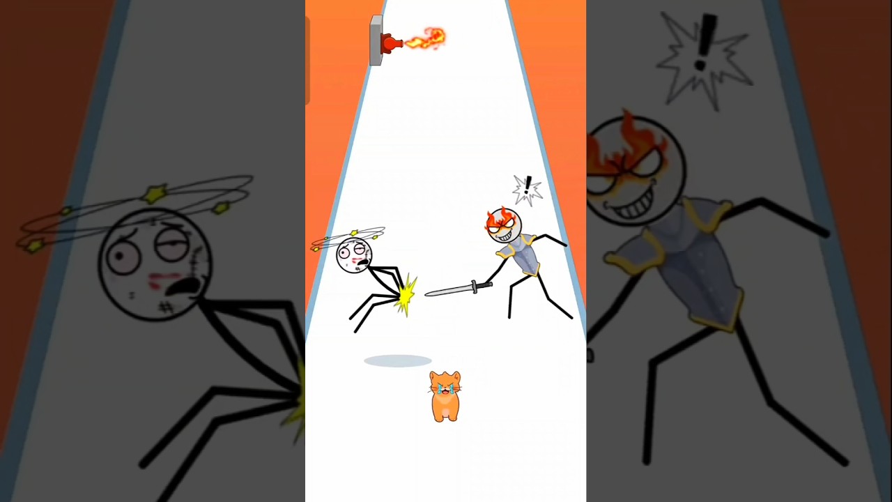 Stickman Funny Pose Challenge, Part 19 #puzzle #games #shorts #funny
