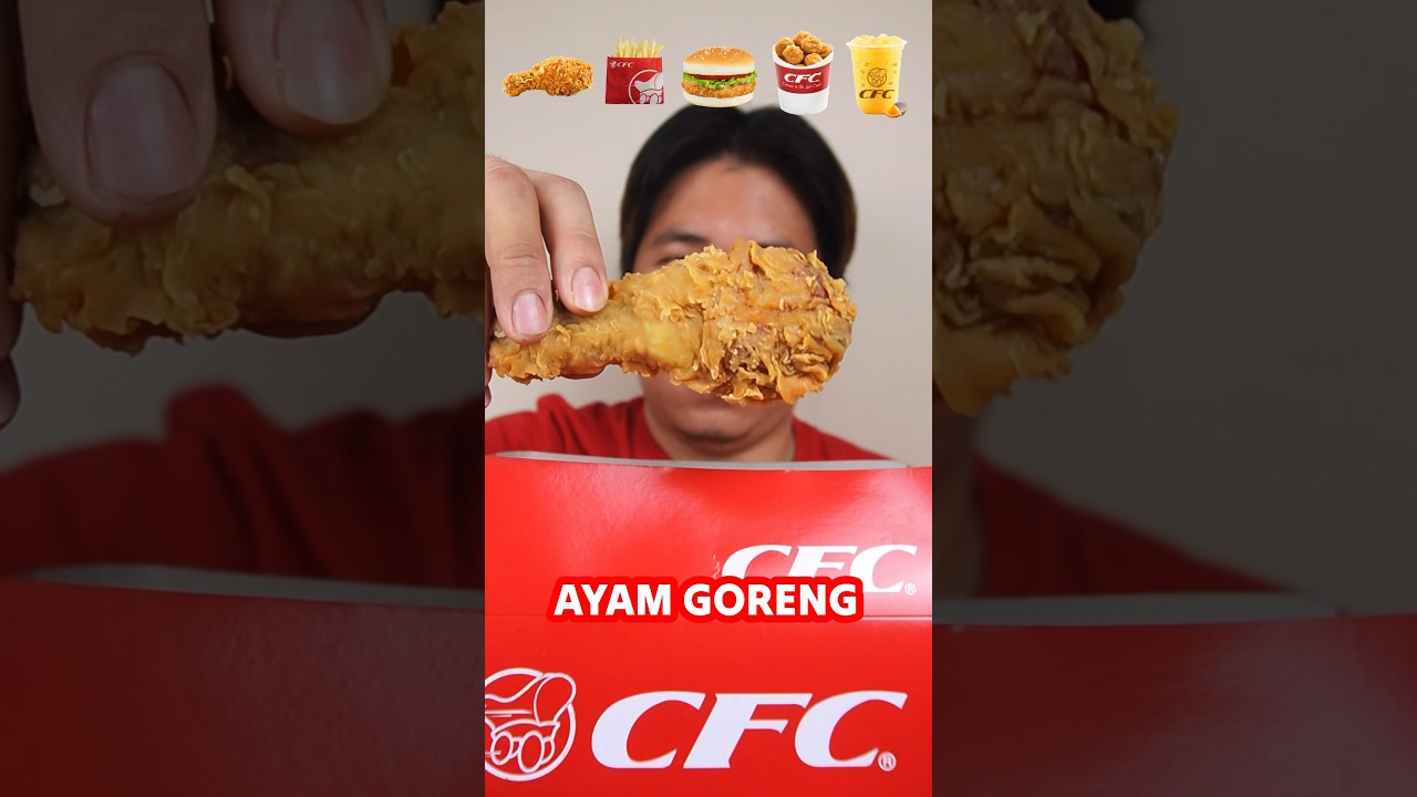 MAKAN MAKANAN SERBA CFC #asmr #shorts #cfc