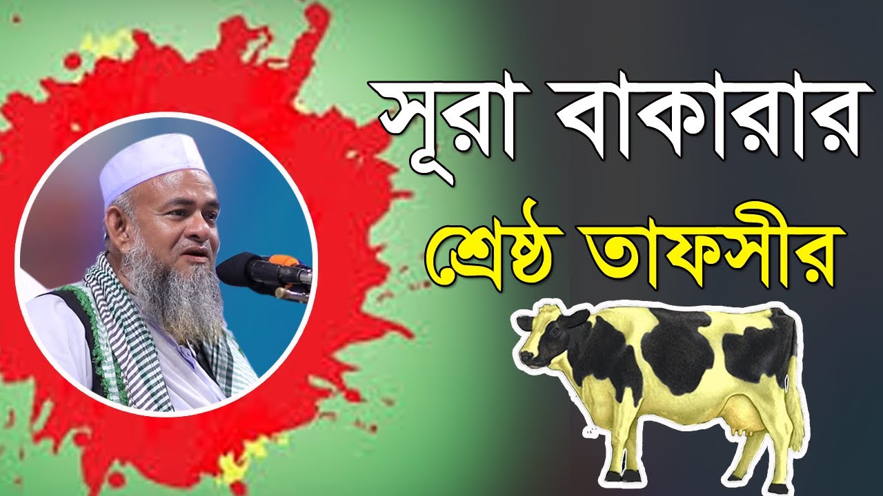 সূরা বাকারার শ্রেষ্ঠ তাফসীর | এমন তাফসীর আর শুনি নাই | Forid Uddin Al Mubarak Feni