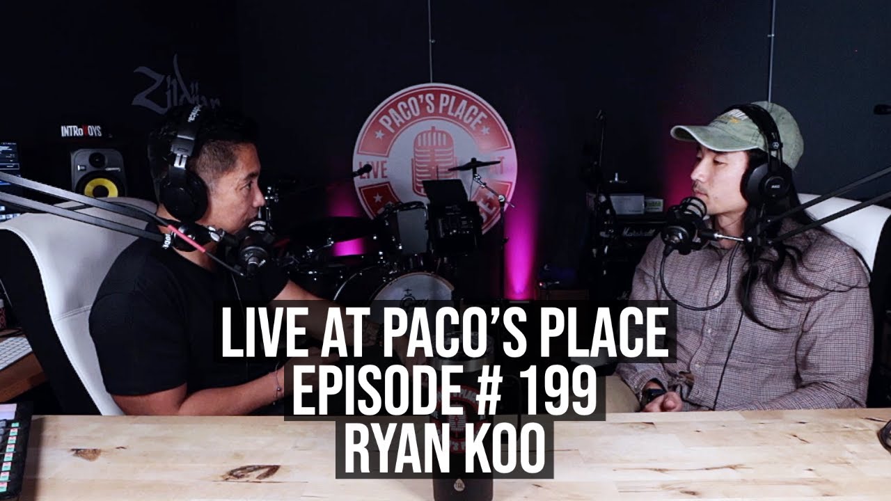 Ryan Koo (COMEDIAN) EPISODE # 199 The Paco's Place Podcast