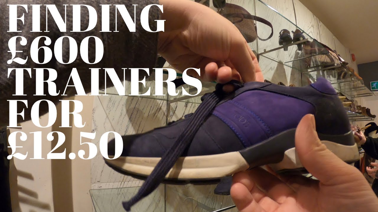 FINDING £600 TRAINERS FOR £12.50  | CHARITY SHOP SHOPPING UK | COME THRIFTING WITH US