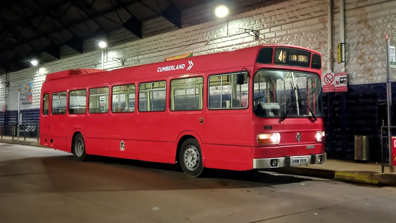 Boxing Day bus in Workington 2024. With Volvo B10Ms and Nationals, with some onboard shots.