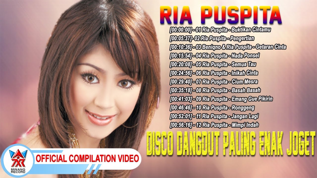 Disco Dangdut Paling Enak Joget ~ Ria Puspita [Official Compilation Video HD]