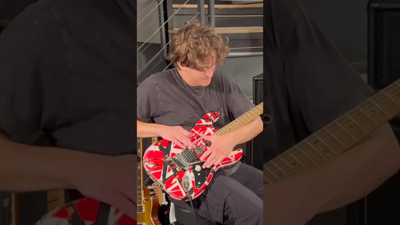 EVH Frankenstein Replica with an Original 1984 