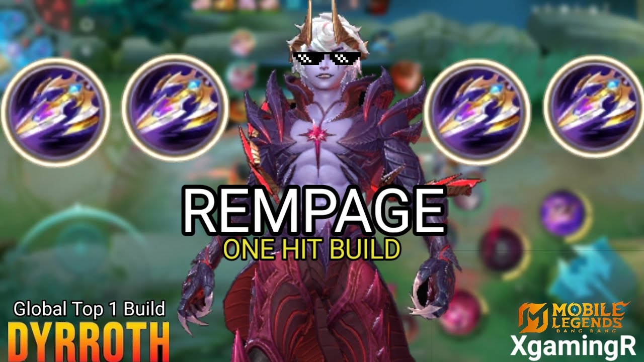 DYRROTH 6 ATTACK SPEED BROKENNN BUILD ( UNLI ONE SHOT!?)-MLBB 2026🔥 (Part2)
