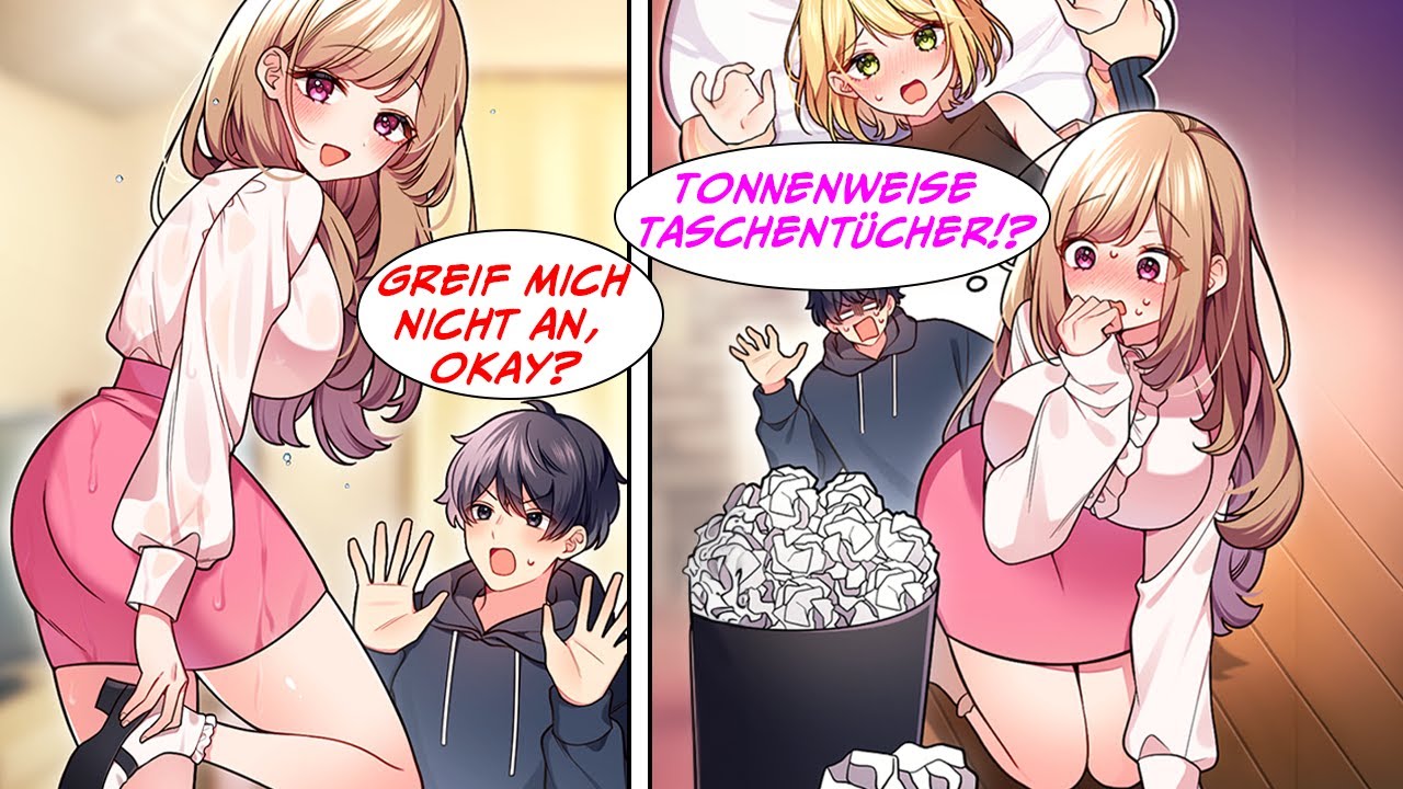 Ich brachte meinen Schwarm zu mir nach Hause, sie dachte ich hätte eine Freundin wegen dem Mülleimer