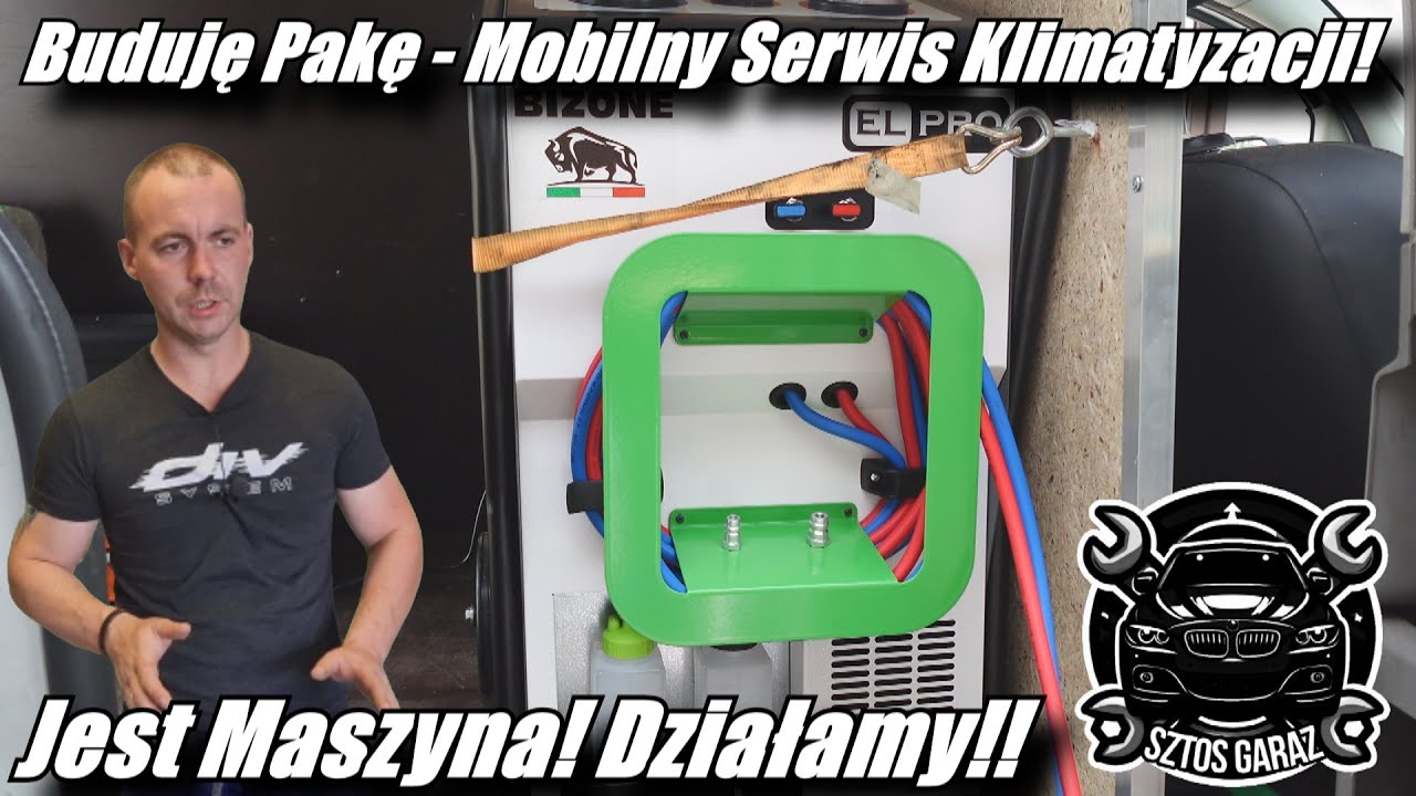Buduję Pakę - Mobilny Serwis Klimatyzacji! Są Maszyny! Lecimy Z Tematem!!
