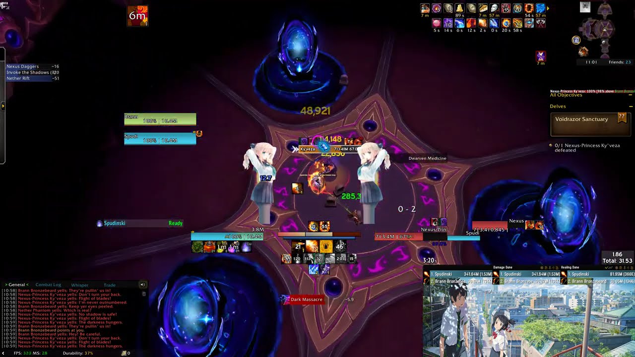 Ky'veza ?? | Let Me Solo Her | World First Mage Clear