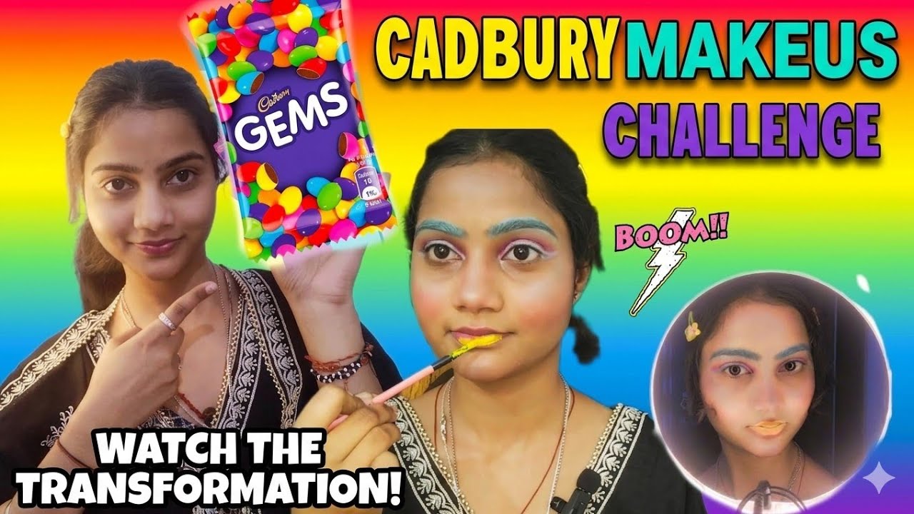 🌈Gems ✨ Decide MY Makeup 💄 Gems Makeup Challenge - So Funny 🤣 Video 😂