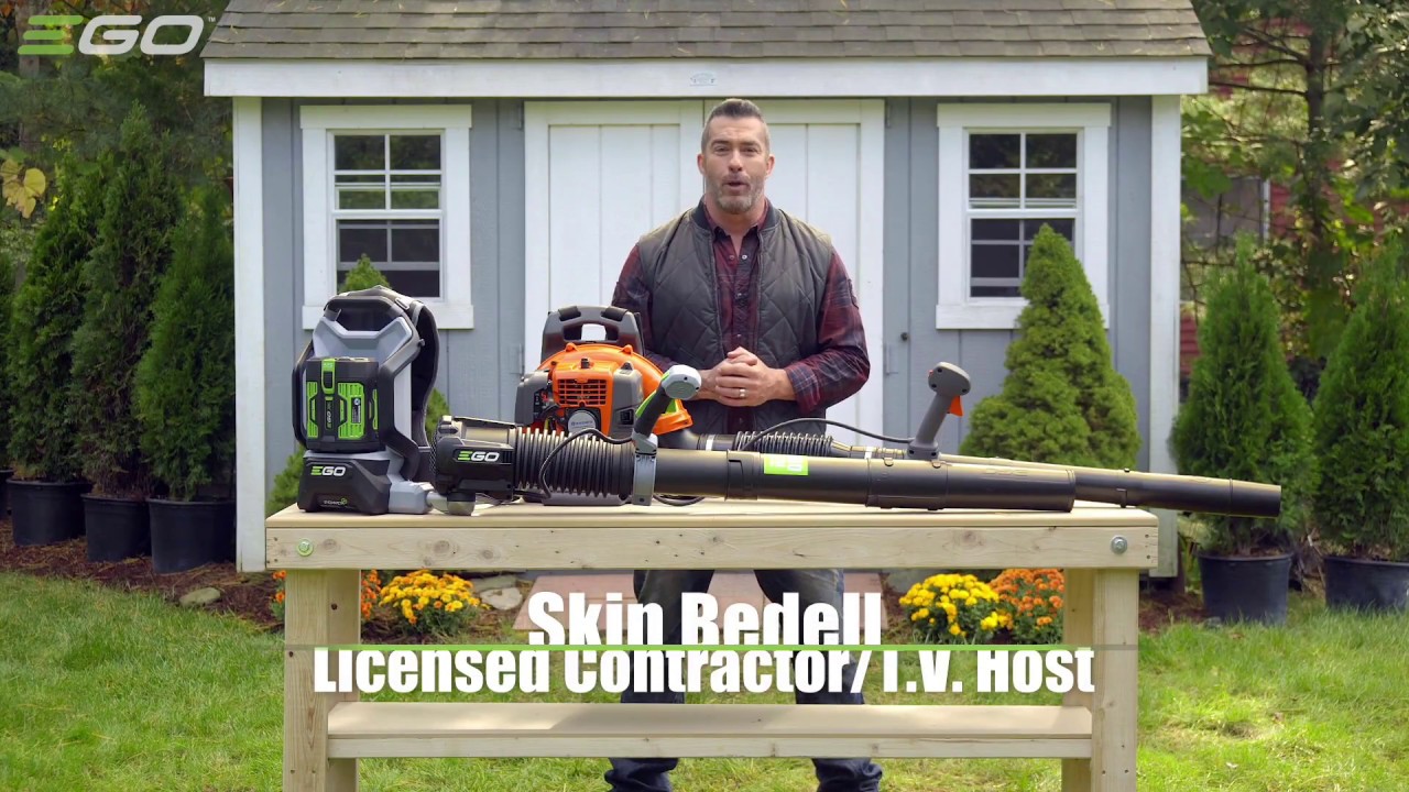 GAS vs. EGO Power+ Backpack Blower – Skip Bedell puts them head to head.