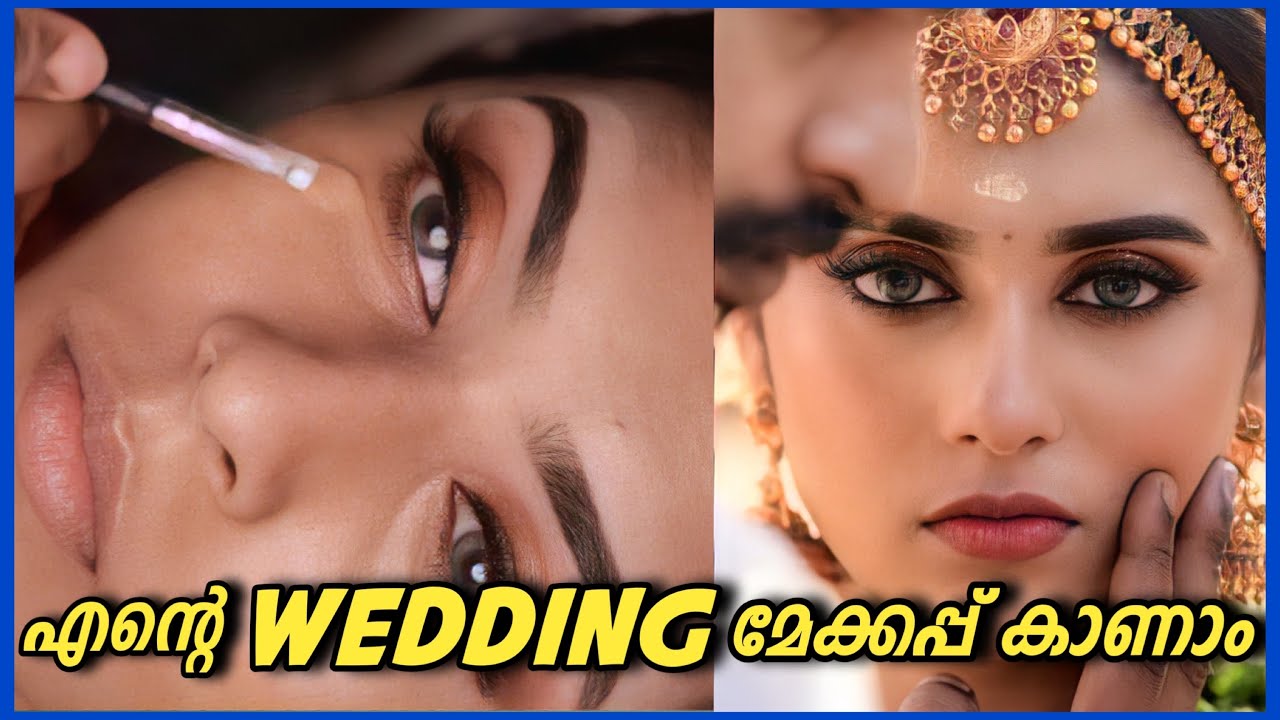MY KERALA HINDU WEDDING MAKEUP LOOK~sruthysathyan