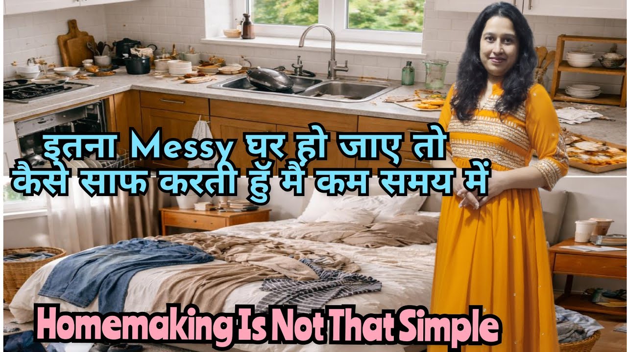 No Motivation to Clean? Try These Smart Homemaking Tricks/Real Homemaking Habits for Indian Homes